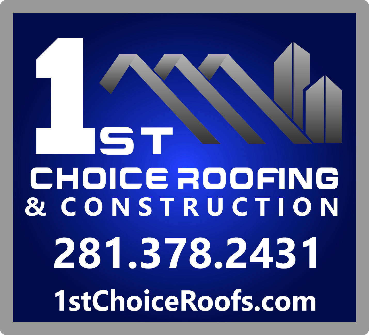 Logo for 1st Choice Roofing & Construction